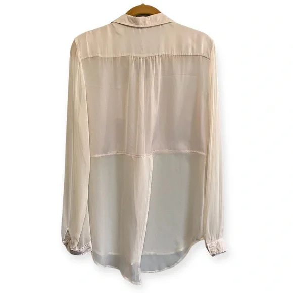 FREE PEOPLE Cream Best of Both Worlds Button Front Tunic - Picture 4 of 10
